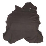 PRAVÁ KOZÍ KŮŽE - TMAVĚ HNĚDÁ - 1.1-1.3mm - Obrázek 7