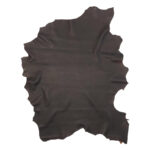 PRAVÁ KOZÍ KŮŽE - TMAVĚ HNĚDÁ - 1.1-1.3mm - Obrázek 6