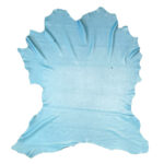 PRAVÁ KOZÍ KŮŽE - TYRKYSOVÁ - 1,3-1,5mm - Obrázek 4