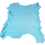 PRAVÁ KOZÍ KŮŽE - TYRKYSOVÁ - 1,3-1,5mm - Obrázek 2