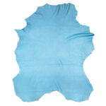 PRAVÁ KOZÍ KŮŽE - TYRKYSOVÁ - 1,3-1,5mm - Obrázek 6