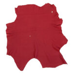 PRAVÁ KOZÍ KŮŽE - MALINOVÁ - 0,9-1,2mm - Obrázek 2