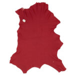 PRAVÁ KOZÍ KŮŽE - MALINOVÁ - 0,9-1,2mm - Obrázek 3