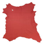 PRAVÁ KOZÍ KŮŽE - TERAKOTOVÁ - 0,9-1,1mm - Obrázek 6