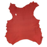 PRAVÁ KOZÍ KŮŽE - TERAKOTOVÁ - 0,9-1,1mm - Obrázek 8