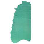 PRAVÁ KŮŽE - HOVĚZÍ USEŇ - TYRKYSOVÁ - 1,2 – 1,4 mm - Obrázek 2