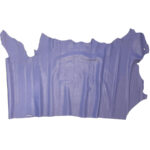 PRAVÁ KŮŽE - HOVĚZÍ USEŇ - FIALOVÁ - 1,5 – 1,7 mm - Obrázek 2