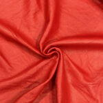 PRAVÁ KŮŽE - HOVĚZÍ USEŇ - ČERVENÁ - 1,2 – 1,4 mm