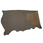 HOVĚZÍ KŮŽE - CRAZY HORSE - TMAVĚ HNĚDÁ (T.MORO) - 1.8-2.0 mm - Obrázek 2