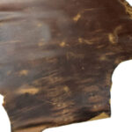 HOVĚZÍ KŮŽE - TŘÍSLOČINĚNÁ HLAZENICE - HNĚDÁ  - CRAZY HORSE - Obrázek 2