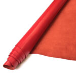 HOVĚZÍ KŮŽE - TŘÍSLOČINĚNÁ HLAZENICE - ČERVENÁ - 1,4-1,5 mm - Obrázek 2