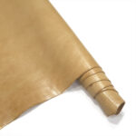 HOVĚZÍ KŮŽE - TŘÍSLOČINĚNÁ HLAZENICE - BÉŽOVÁ - 1.4-1.5 mm