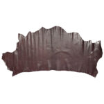 HOVĚZÍ KŮŽE - TŘÍSLOČINĚNÁ HLAZENICE - TMAVĚ HNĚDÁ (TABÁK) - 1.3-1.4 mm - Obrázek 2