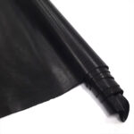 HOVĚZÍ KŮŽE - TŘÍSLOČINĚNÁ HLAZENICE - ČERNÁ - 1.3-1.4 mm