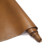 HOVĚZÍ KŮŽE - TŘÍSLOČINĚNÁ HLAZENICE - SVĚTLE HNĚDÁ - 1.4-1.6 mm