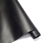 HOVĚZÍ KŮŽE - TŘÍSLOČINĚNÁ HLAZENICE - ČERNÁ - 1.5-1.6 mm