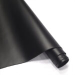 HOVĚZÍ KŮŽE - TŘÍSLOČINĚNÁ HLAZENICE - ČERNÁ - 1.3-1.5 mm