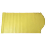 HOVĚZÍ KŮŽE - TŘÍSLOČINĚNÁ HLAZENICE - CITRONOVÁ - 1,5-1,6 mm - Obrázek 3