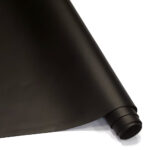 HOVĚZÍ KŮŽE - TŘÍSLOČINĚNÁ HLAZENICE - ČERNÁ - 1.2-1.5 mm