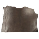 HOVĚZÍ KŮŽE - TŘÍSLOČINĚNÁ HLAZENICE - TMAVĚ KHAKI - 1.8-2.0 mm - Obrázek 2