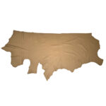 HOVĚZÍ KŮŽE - SVĚTLE HNĚDÁ - 1.2-1.4 mm - Obrázek 2