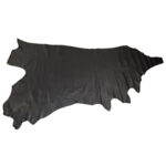 HOVĚZÍ KŮŽE - TŘÍSLOČINĚNÁ HLAZENICE - ČERNÁ - 0.8-0.9 mm - Obrázek 2