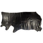 HOVĚZÍ KŮŽE - TŘÍSLOČINĚNÁ HLAZENICE - ČERNÁ - 1.0-1.2 mm - Obrázek 2