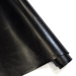 HOVĚZÍ KŮŽE - TŘÍSLOČINĚNÁ HLAZENICE - ČERNÁ - 1.0-1.2 mm