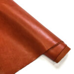 HOVĚZÍ KŮŽE - TŘÍSLOČINĚNÁ HLAZENICE - ORANŽOVÁ - 0.8-1.0 mm