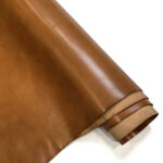 HOVĚZÍ KŮŽE - TŘÍSLOČINĚNÁ HLAZENICE - ORANŽOVÁ - 1.4-1.6 mm