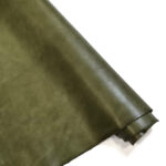 HOVĚZÍ KŮŽE - TŘÍSLOČINĚNÁ HLAZENICE - ZELENÁ - 0.8-1.1 mm