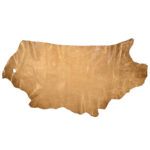 HOVĚZÍ KŮŽE - TŘÍSLOČINĚNÁ HLAZENICE - SVĚTLE HNĚDÁ - 1.3-1.5 mm - Obrázek 2