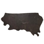 HOVĚZÍ KŮŽE - TŘÍSLOČINĚNÁ HLAZENICE - CRAZY HORSE - ZELENÁ - 1.3-1.5 mm - Obrázek 2