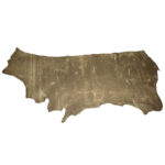 HOVĚZÍ KŮŽE - TŘÍSLOČINĚNÁ HLAZENICE - CRAZY HORSE - OLIVOVÁ -  1.4-1.6 mm - Obrázek 2