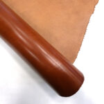 HOVĚZÍ KŮŽE - TŘÍSLOČINĚNÁ HLAZENICE - COGNAC - 3,6 - 3,9 mm - Obrázek 2