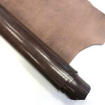 HOVĚZÍ KŮŽE - TŘÍSLOČINĚNÁ HLAZENICE - TMAVĚ HNĚDÁ - 2,7 - 2,9 mm - Obrázek 2