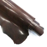 HOVĚZÍ KŮŽE - TŘÍSLOČINĚNÁ HLAZENICE - TMAVĚ HNĚDÁ - 2,7 - 2,9 mm