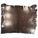 HOVĚZÍ KŮŽE - TŘÍSLOČINĚNÁ HLAZENICE - TMAVĚ HNĚDÁ - 2,7 - 2,9 mm - Obrázek 3