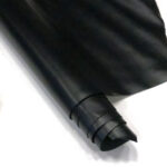 HOVĚZÍ KŮŽE - TŘÍSLOČINĚNÁ HLAZENICE - ČERNÁ - 1.4-1.5 mm