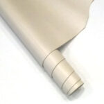 HOVĚZÍ KŮŽE - TŘÍSLOČINĚNÁ HLAZENICE - SVĚTLE BÉŽOVÁ - 1.1-1.3 mm