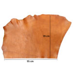 HOVĚZÍ KŮŽE - TŘÍSLOČINĚNÁ HLAZENICE - HNĚDÁ - 3,5-3,6 mm - Obrázek 4