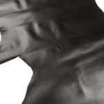 HOVĚZÍ KŮŽE - TŘÍSLOČINĚNÁ HLAZENICE - ČERNÁ - Obrázek 2