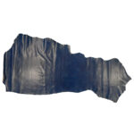 HOVĚZÍ KŮŽE / TŘÍSLOČINĚNÁ HLAZENICE - MODRÁ - 1,2-1.5 mm - Obrázek 3