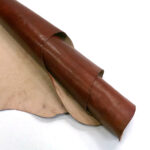 HOVĚZÍ KŮŽE / TŘÍSLOČINĚNÁ HLAZENICE - HNĚDÁ - 1,2-1.4 mm - Obrázek 2