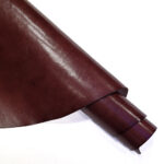 HOVĚZÍ KŮŽE / TŘÍSLOČINĚNÁ HLAZENICE - HNĚDÁ - 1,3-1.5 mm