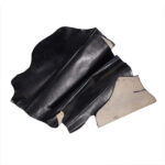 HOVĚZÍ KŮŽE / TŘÍSLOČINĚNÁ HLAZENICE - ČERNÁ - 1,1-1,4 mm - Obrázek 2