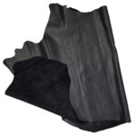 PRAVÁ KŮŽE - HOVĚZÍ USEŇ - ČERNÁ - 1,1 – 1,3 mm - Obrázek 2