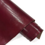 HOVĚZÍ KŮŽE - TŘÍSLOČINĚNÁ HLAZENICE - VÍNOVÁ - 1.8 - 1.9 mm