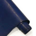 HOVĚZÍ KŮŽE - TŘÍSLOČINĚNÁ HLAZENICE - MODRÁ - 3.3 - 3.5 mm