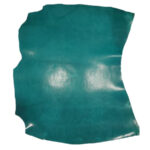 HOVĚZÍ KŮŽE - TŘÍSLOČINĚNÁ HLAZENICE - TYRKYSOVÁ - 3.3 - 3.5 mm - Obrázek 2